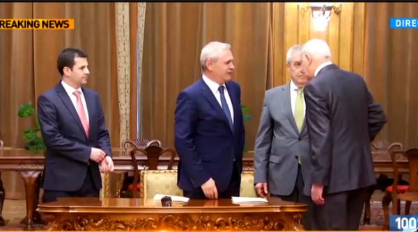 liviu dragnea calin popescu tariceanu intalnire cruciala