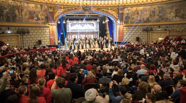 record de audien a la cel de al 53 lea concert de craciun al corului madrigal