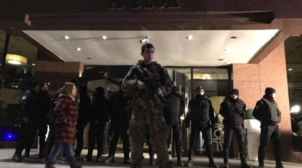 focuri de arma in fa a ambasadei sua din ankara