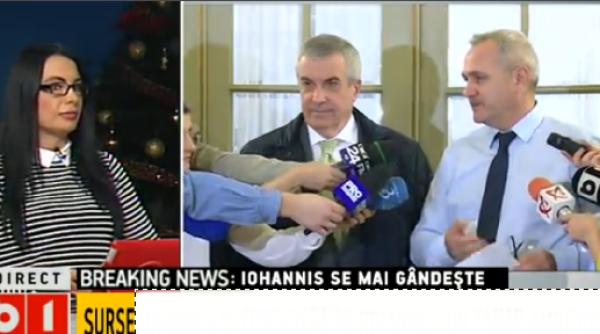 burtiera zilei la b1 tv despre iohannis ce a aparut pe ecran
