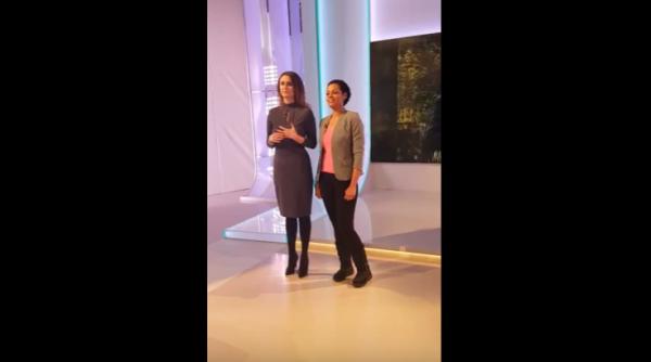 vedete antena 3 filmate dansand in culise pe melodia anului video