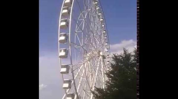 incident in parcul tei la roata oameni bloca i in aer