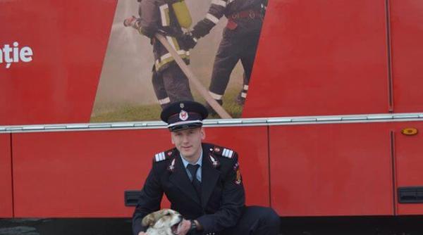 ce a ajuns catelusul moby salvat de un pompier dintr un incendiu