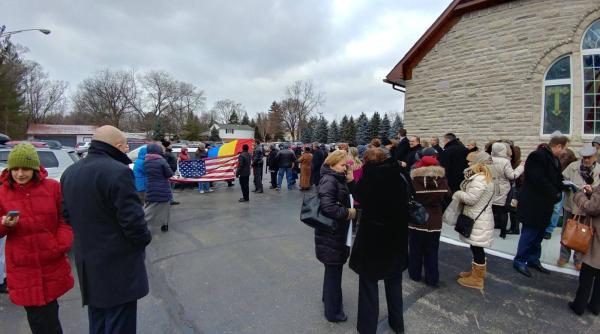 protest al romanilor in diaspora decizia care i a scos in strada pe un ger cumplit foto