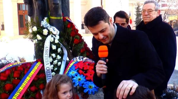 primarul daniel florea recita somnoroase pasarele video inedit