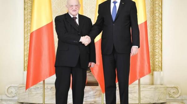 aurel vainer pre edintele federa iei comunita ilor evreie ti din romania decorat de klaus iohannis