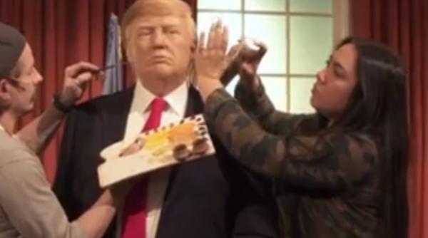 londra trump deja in locul lui obama la muzeul madame tussauds