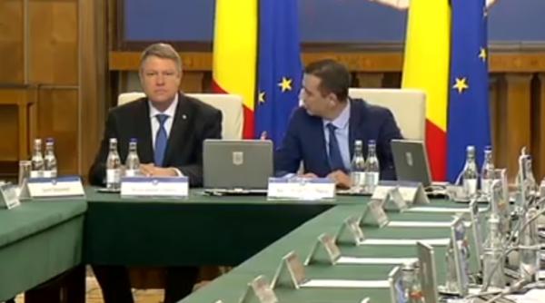 razboiul audien elor in ziua cand iohannis a prezidat edin a de guvern