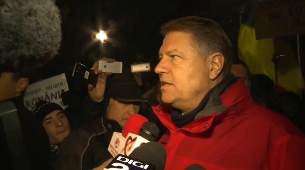 klaus iohannis catre protestatari a a ceva nu se poate admite