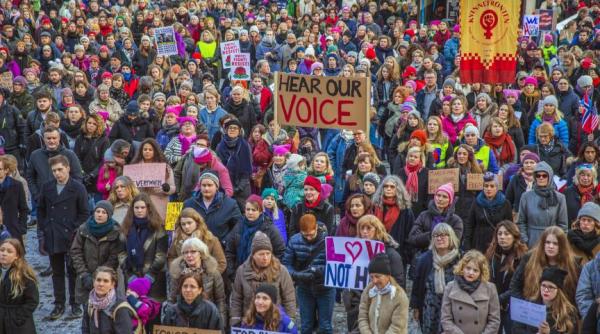 mar ul femeilor impotriva lui trump milioane de femei au manifestat