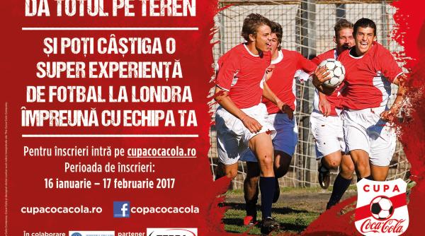 cupa coca cola se da startul edi iei 2017
