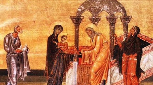 intampinarea maicii domnului ce inseamna pilda aducerii pruncilor in biserica