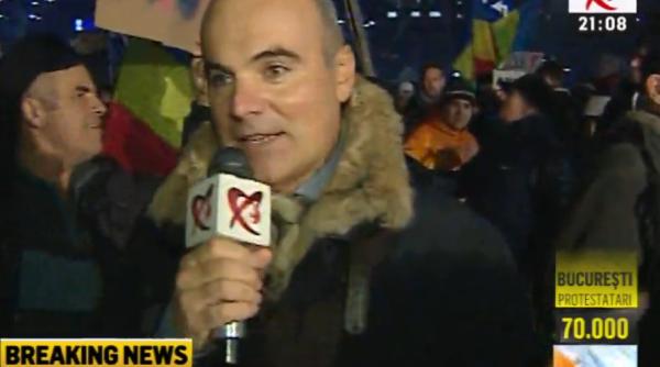 rare bogdan in mijlocul protestatarilor mesajul care i a atras aten ia