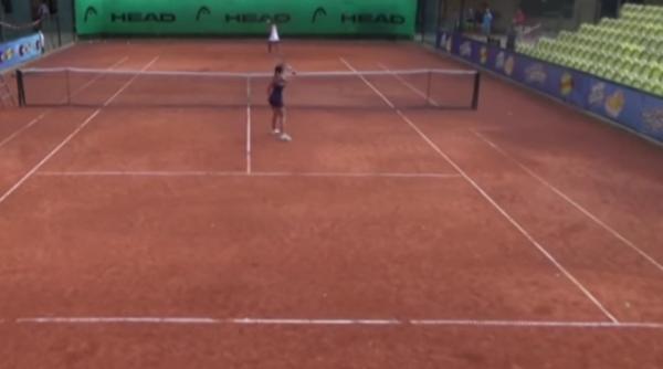 cea mai nervoasa jucatoare de tenis din romania video
