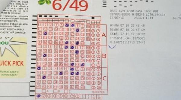 loto loto 6 49 numerele ca tigatoare de duminica 12 februarie 2017