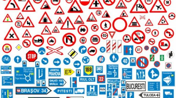 imagine de senza ie indicator rutier inghitit de un imobil