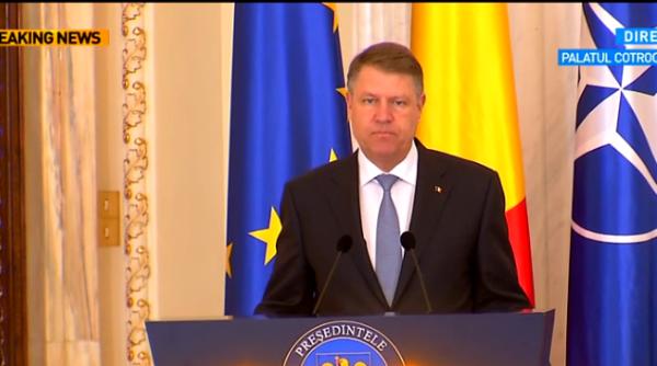 klaus iohannis schimbare de discurs mesaj de pace catre sorin grindeanu