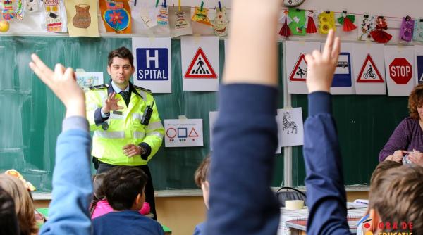 ora de educatie rutiera in 60 de scoli din bucuresti