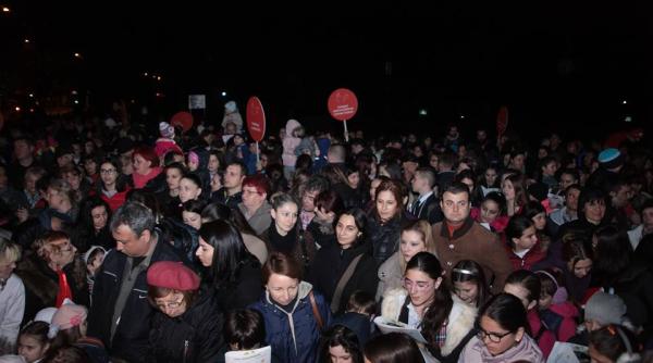 peste 5000 de copii din corurile cantus mundi au cantat pentru ora pamantului in 19 jude e