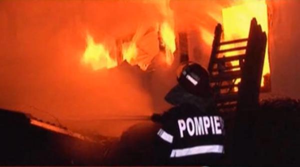 incendiu de propor ii in capitala