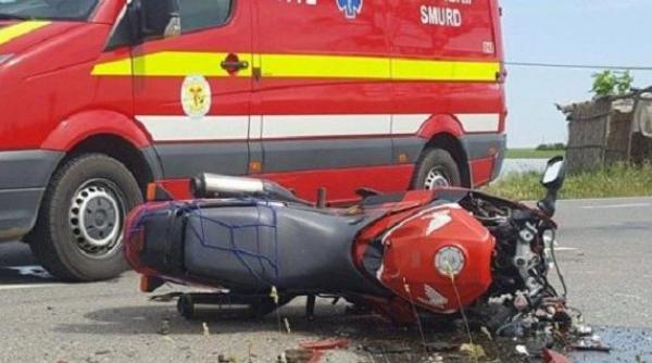 motociclist accidentat mortal pe dn 1
