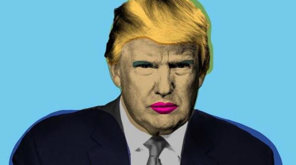 o studenta americana vinde rujul anti trump