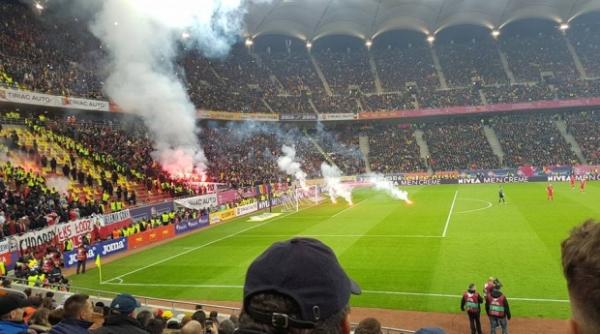 scouter important in tribuna la meciul fcsb