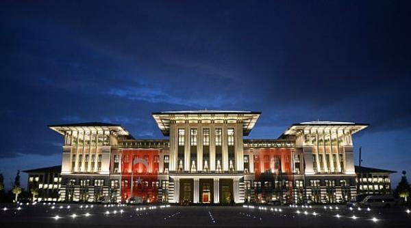 opulen a palatului lui erdogan eful de stat are 250 de camere doar pentru el