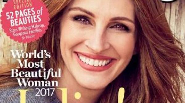 people julia roberts cea mai frumoasa femeie din lume pentru a cincea oara