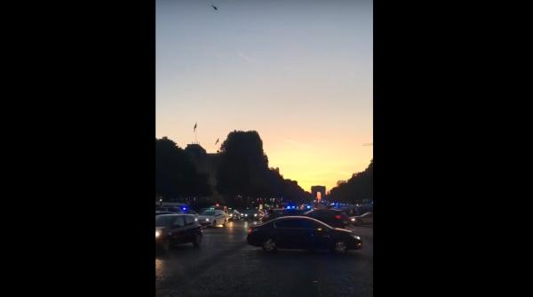 focuri de arma in paris pe champs elysees