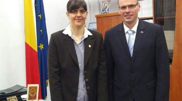 codru a kovesi intalnire cu ambasadorul sloveniei legatura cu sebastian ghi a