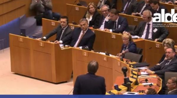 guy verhofstadt l a facut paranoic pe viktor orban l a spulberat erai ajutat de george soros video