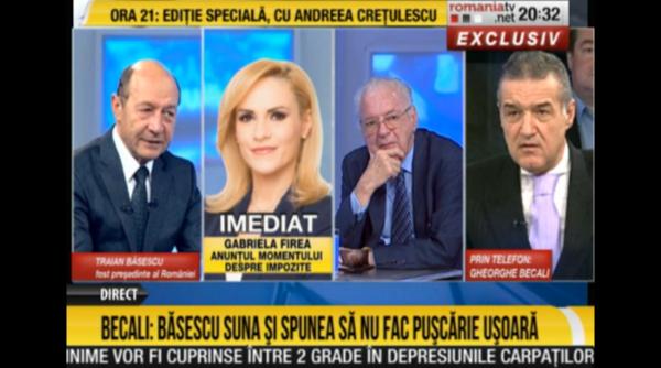 scandal basescu becali in direct acuza ii grave basescu ii dau in judecata