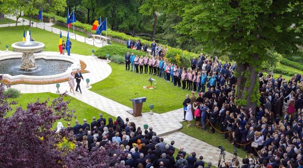 ziua europei pe cine a invitat klaus iohannis la recep ia de la cotroceni