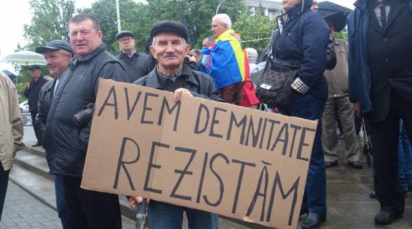 protest la chi inau impotriva schimbarii sistemului electoral