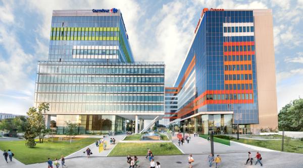 campus 6 cladiri de birouri spa ii verzi i hub social intre afi i politehnica