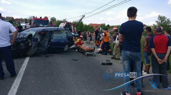 familie spulberata in urma unui grav accident de circula ie video