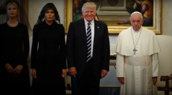donald trump i papa francisc manipulare cu poza virala adevarul a ie it la iveala