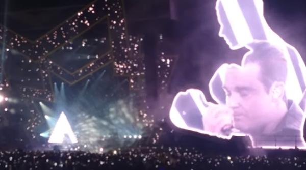 robbie williams a plans pe scena la manchester