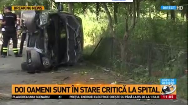accident grav in bucure ti o ma ina a spulberat ase pietoni de pe trotuar