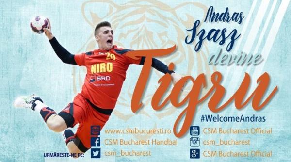handbal masculin csm bucure ti l a achizi ionat pe pivotul andras szasz