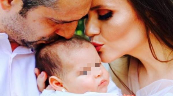 madalin ionescu si cristina siscanu si au botezat fiica