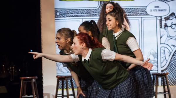 premiera na ionala a spectacolului fecioarele noastre grabnic ajutatoare la teatrul excelsior