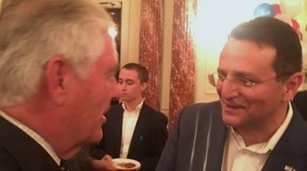 discu ie george maior rex tillerson la washington de 4 iulie