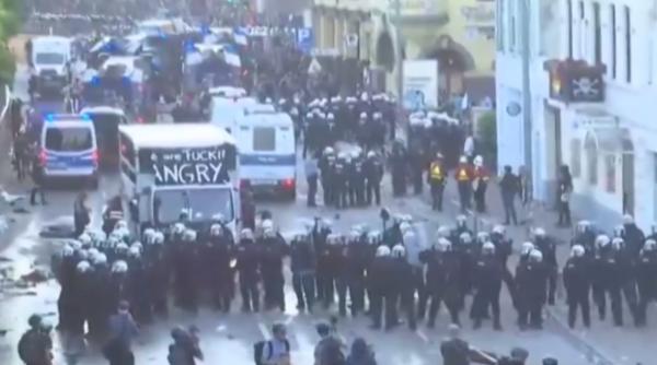 summit g20 proteste de amploare la hamburg poli ia intervine de urgen a