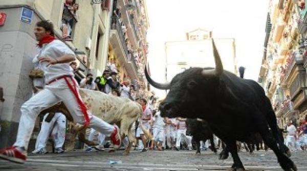 festival tauri pamplona zeci de rani i in a doua zi