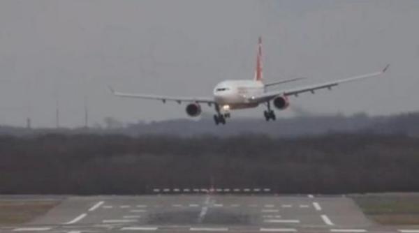 aeronava air france procedura de ratare a aterizarii pe otopeni