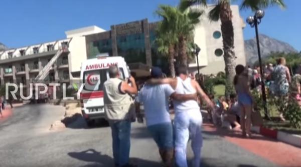 incendiu la un hotel din antalya 15 rani i 400 de turi ti evacua i