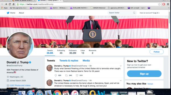 twitter daca ar bloca contul lui donald trump pierderi de miliarde de dolari