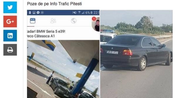 radar bmw sub acoperire pe a1